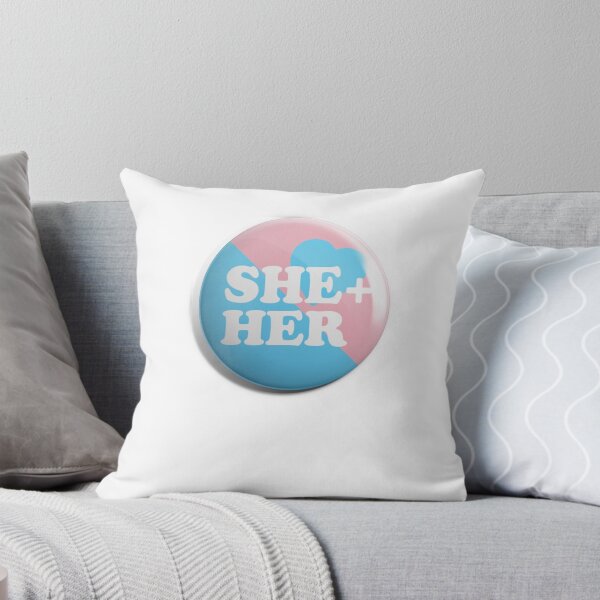 Item preview, MtF Pronoun Pin designed and sold by nationalpride.