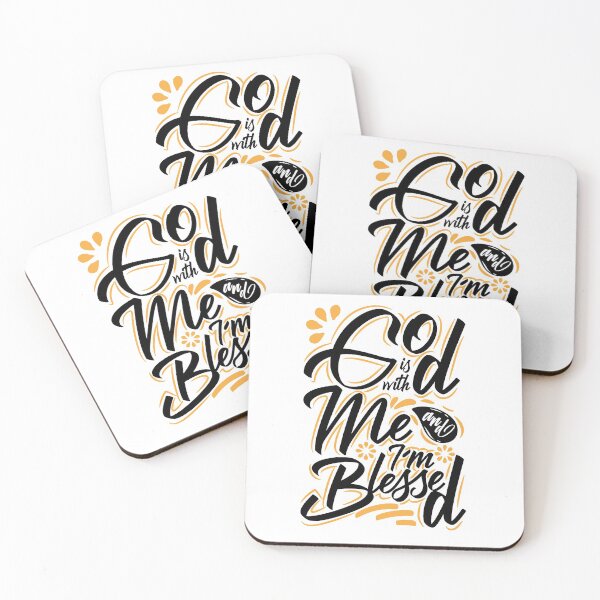 Item preview, God is With Me And I'm Blessed  designed and sold by TeeSwagDesings1.