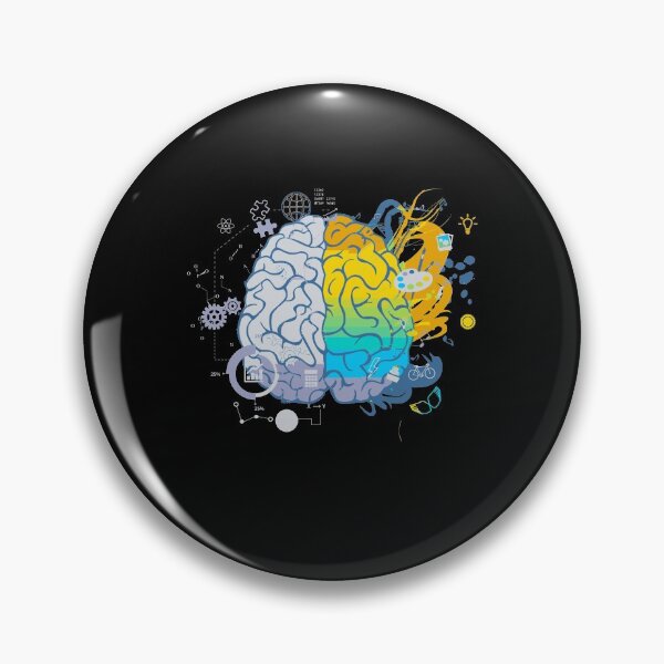 Item preview, Funny Brain Hemispheres Geek Nerd Gift Tee Teacher Stem Tee designed and sold by cattontawn.