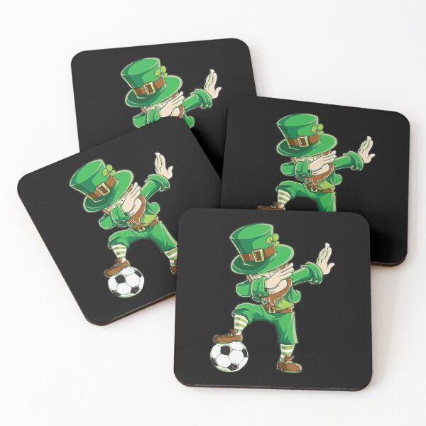 Item preview, Dabbing Leprechaun St Patricks Day Boys Men Soccer Sports designed and sold by chencktwan.