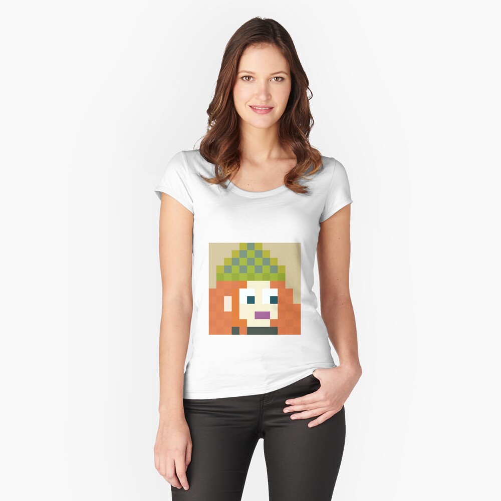 Item preview, Fitted Scoop T-Shirt designed and sold by Errorism.