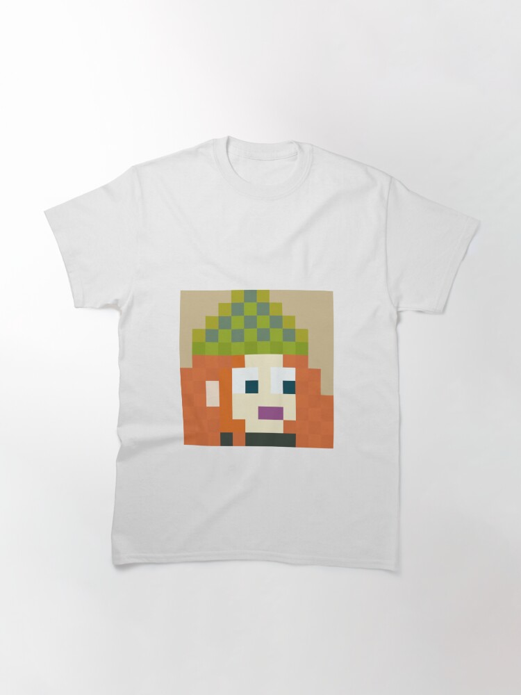 Thumbnail 3 of 7, Classic T-Shirt, Pixel Avatar R23 designed and sold by Errorism.