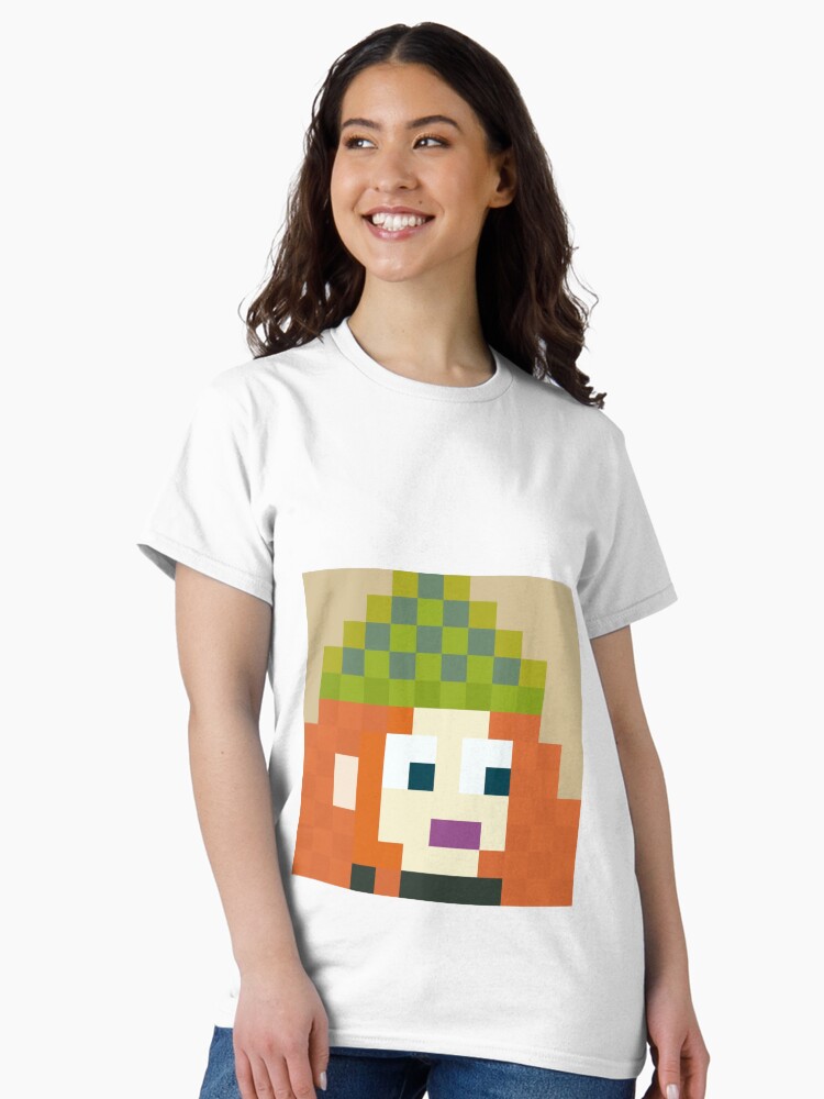 Thumbnail 1 of 7, Classic T-Shirt, Pixel Avatar R23 designed and sold by Errorism.