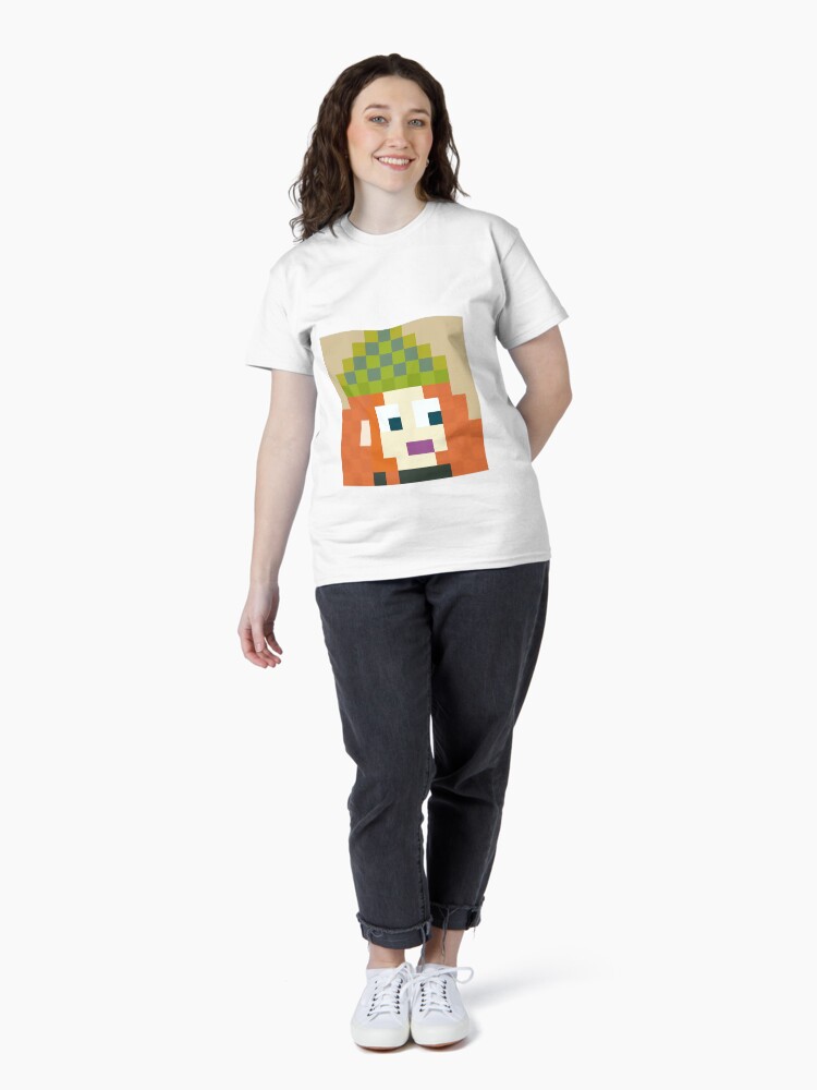 Thumbnail 4 of 7, Classic T-Shirt, Pixel Avatar R23 designed and sold by Errorism.