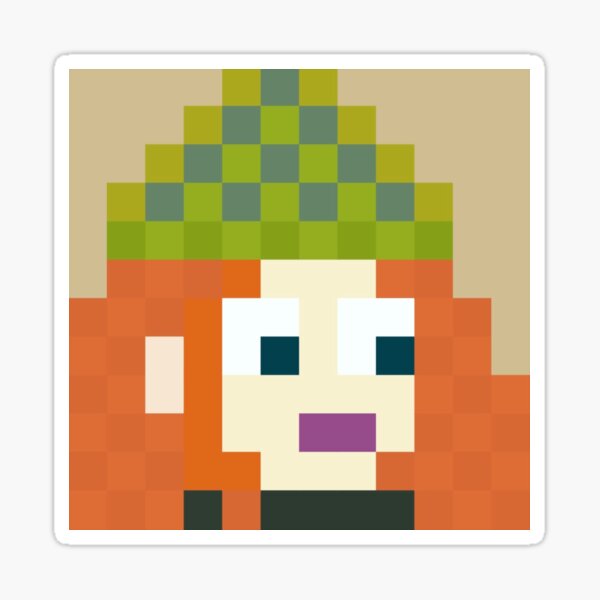 Pixel Avatar R23 Sticker