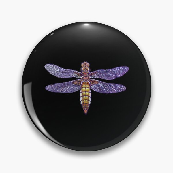 Item preview, Dragonfly broad bodied chaser painting2 designed and sold by Marion Yeo.