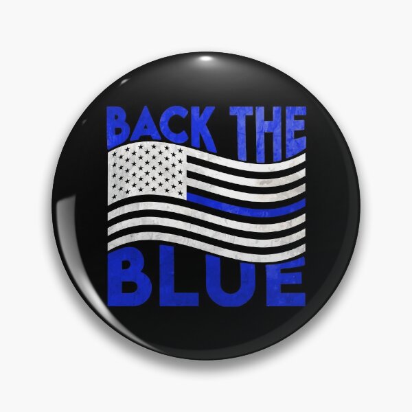 Item preview, BACK THE BLUE designed and sold by Joshua Blomheart.
