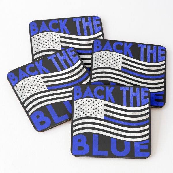 Item preview, BACK THE BLUE designed and sold by Joshua Blomheart.