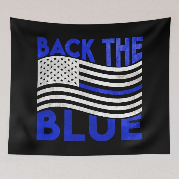 Item preview, BACK THE BLUE designed and sold by Joshua Blomheart.