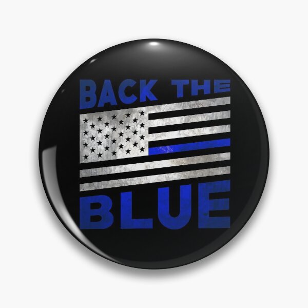 Item preview, BACK THE BLUE designed and sold by Joshua Blomheart.