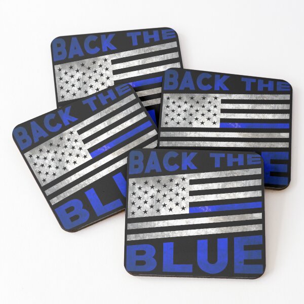 Item preview, BACK THE BLUE designed and sold by Joshua Blomheart.