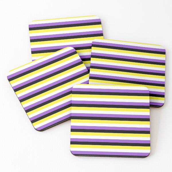 Item preview, 65 MCMLXV LGBT Non Binary Pride Flag Stripe Pattern designed and sold by 65 MCMLXV.