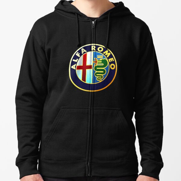 LOGO ALFA ROMEO Kapuzenjacke