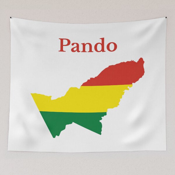 Item preview, Pando Department Map Design, Bolivia designed and sold by marosharaf.