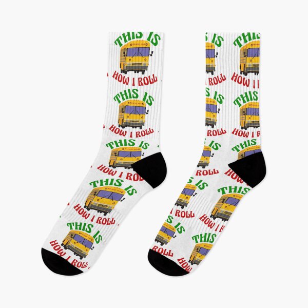 Item preview, Funny School Bus This is How I Roll designed and sold by Epic Love Designs.