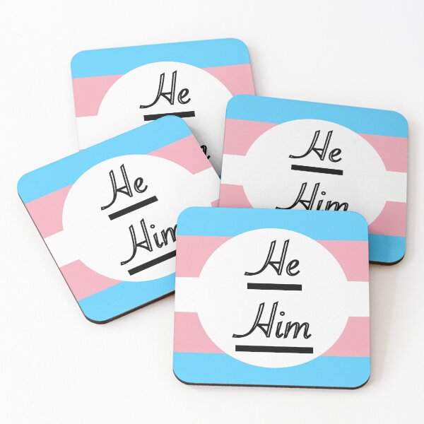 Item preview, He/Him designed and sold by art-amIright.