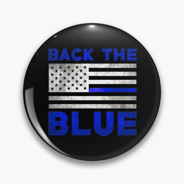 Item preview, BACK THE BLUE designed and sold by Joshua Blomheart.
