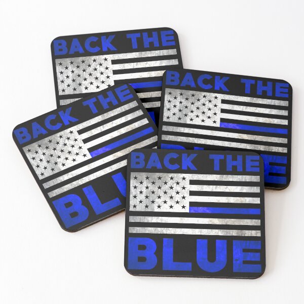 Item preview, BACK THE BLUE designed and sold by Joshua Blomheart.