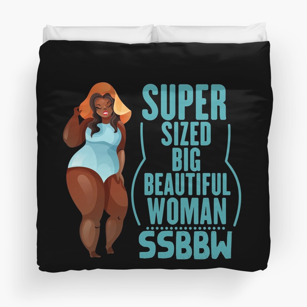 SSBBW,super sized big beautiful woman,ssbbw Duvet Cover for Sale by  loka-Art | Redbubble