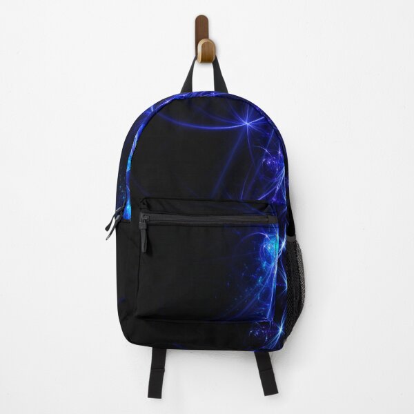 Item preview, Beautiful Abstract Pattern Of Colored Smooth Lines On A Black Background designed and sold by tatkhagata.