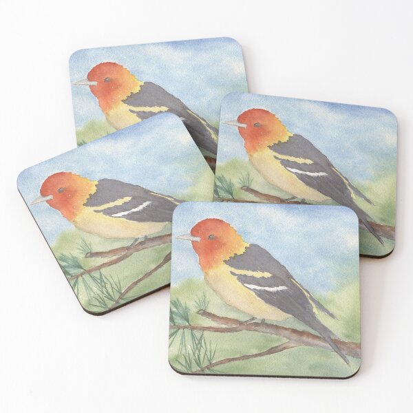 Item preview, Tangara occidental designed and sold by Diane Hall Watercolors.