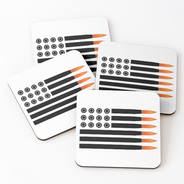 Item preview, USA BULLET FLAG designed and sold by ammo-shop.