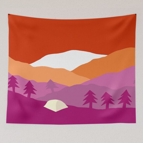 Item preview, Lesbian pride flag designed and sold by natsuxgray.
