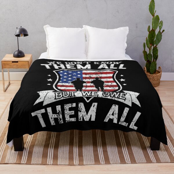 Item preview, Patriotic Shirt: We Don't Know Them All, We Owe Them All designed and sold by wravelo.