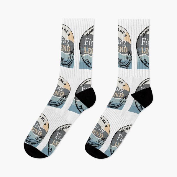 Item preview, Born To Be A Fishing Legend designed and sold by WearYourMood.