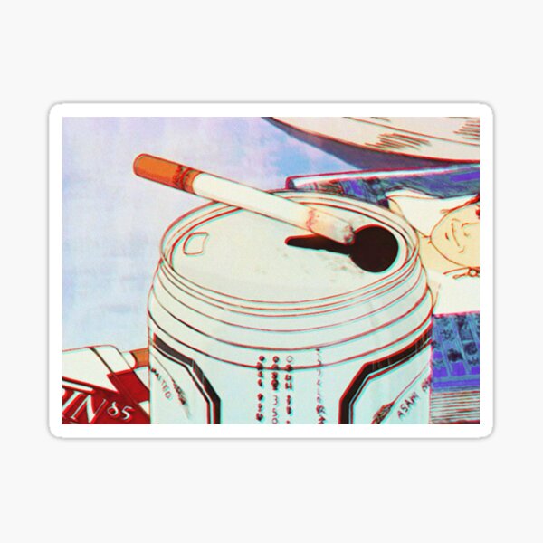 Smokes Sticker For Sale By Yunbae Redbubble