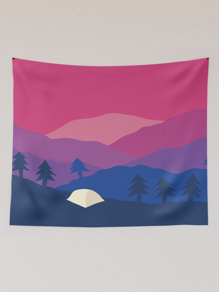 Bisexual best sale flag tapestry