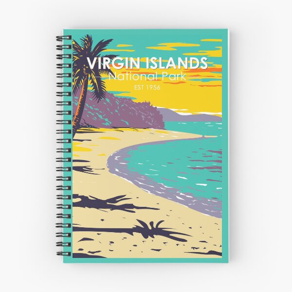 Item preview, Virgin Islands National Park Trunk Bay Beach Vintage designed and sold by KrisSidDesigns.