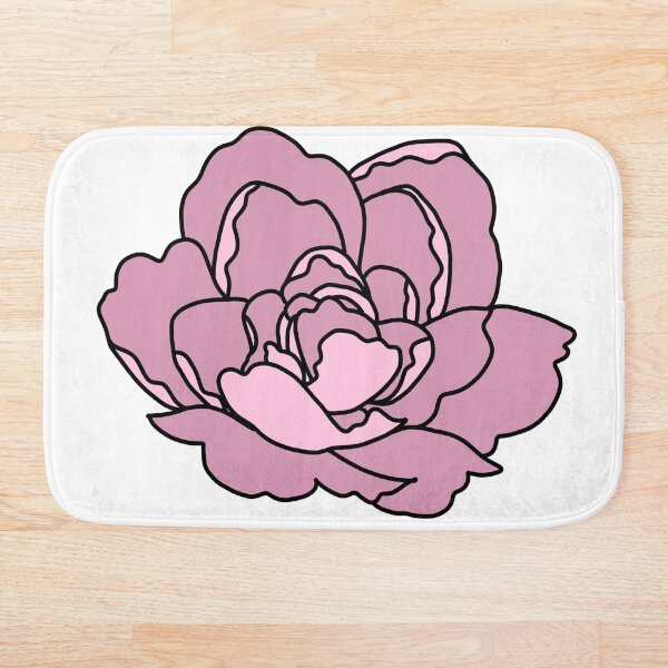 Item preview, Pink camellia flower designed and sold by colorsofcherry.