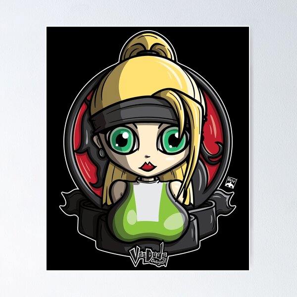 Item preview, Sonya Blade Pin Up designed and sold by VooDudeDesigns.