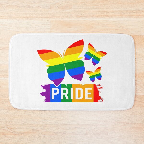 Item preview, Rainbow Butterflies - Lgbt Pride designed and sold by Dmetalx Art Apparel.