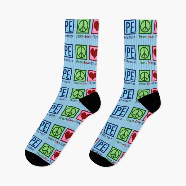 Item preview, Peace Love PE Teacher | Physical Education designed and sold by Epic Love Designs.