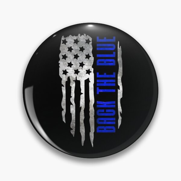 Item preview, BACK THE BLUE FLAG designed and sold by Joshua Blomheart.