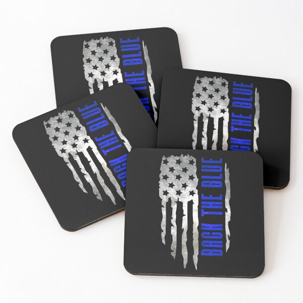 Item preview, BACK THE BLUE FLAG designed and sold by Joshua Blomheart.