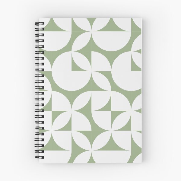 Item preview, Abstract Pastel Green Circles Modern Mid Century Geometric Pattern Scandinavian Rustic Interior designed and sold by BONBcreative.