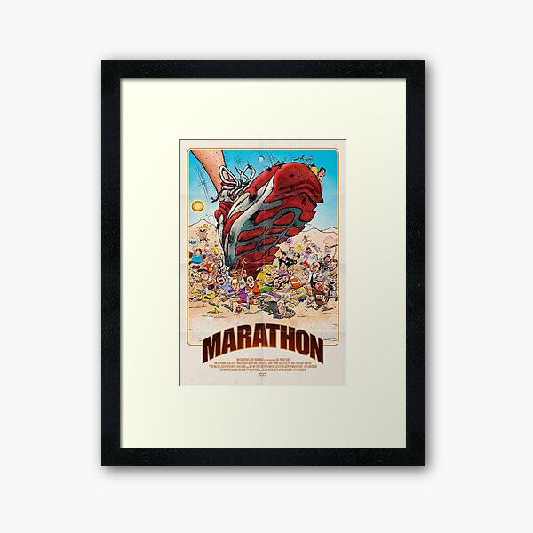 Item preview, 70s/80s Retro Movie Poster – Marathon Comedy Film  designed and sold by Marathon - Official Film Merch.