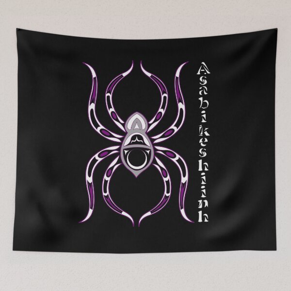 Item preview, Asabikeshiinh (spider) Demisexual Pride designed and sold by KendraHowland.
