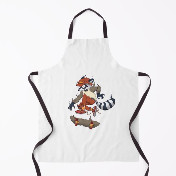 Item preview, raccoon riding a skateboard designed and sold by verlyandiya.