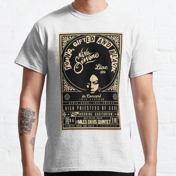 Nina Simone Concert Poster Classic T-Shirt