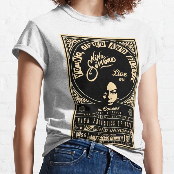 Nina Simone Concert Poster Classic T-Shirt