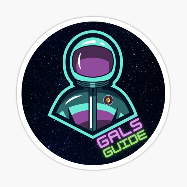 Cool Astronaut Sticker