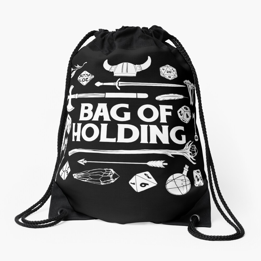 Bag of Holding Drawstring Bag for Sale by jomuxc