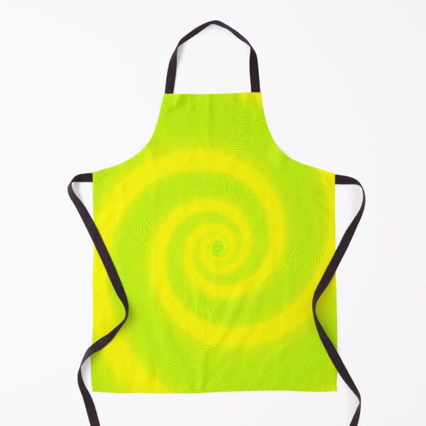 Item preview, Yellow background with faint green spiral designed and sold by mrpropcake.