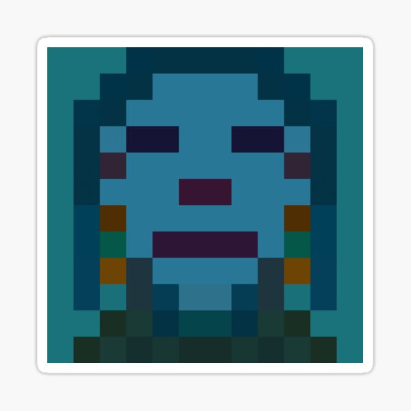 Pixel Avatar R43 Sticker