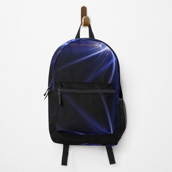 Item preview, Beautiful Abstract Pattern Of Colored Smooth Lines On A Black Background designed and sold by tatkhagata.