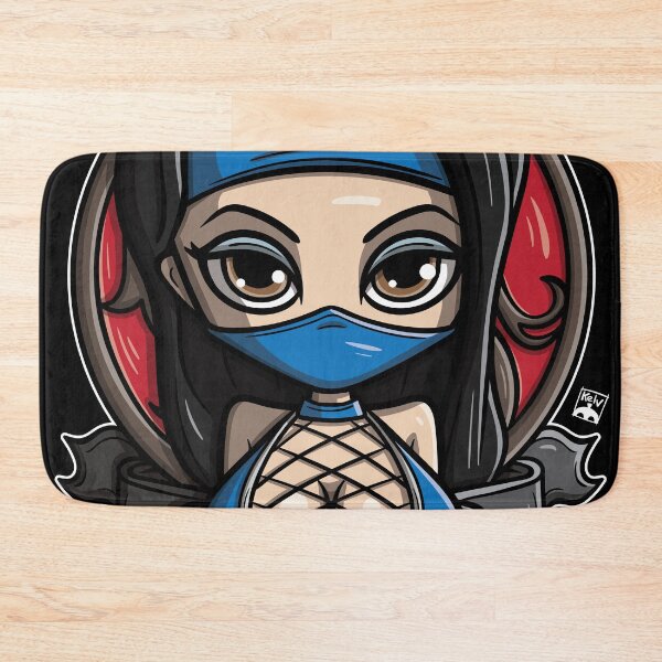 Artikelvorschau, Kitana-Pin-Up entworfen und verkauft von VooDudeDesigns.
